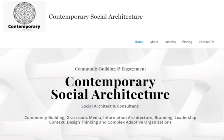 Contemporary Sociarch Screenshot